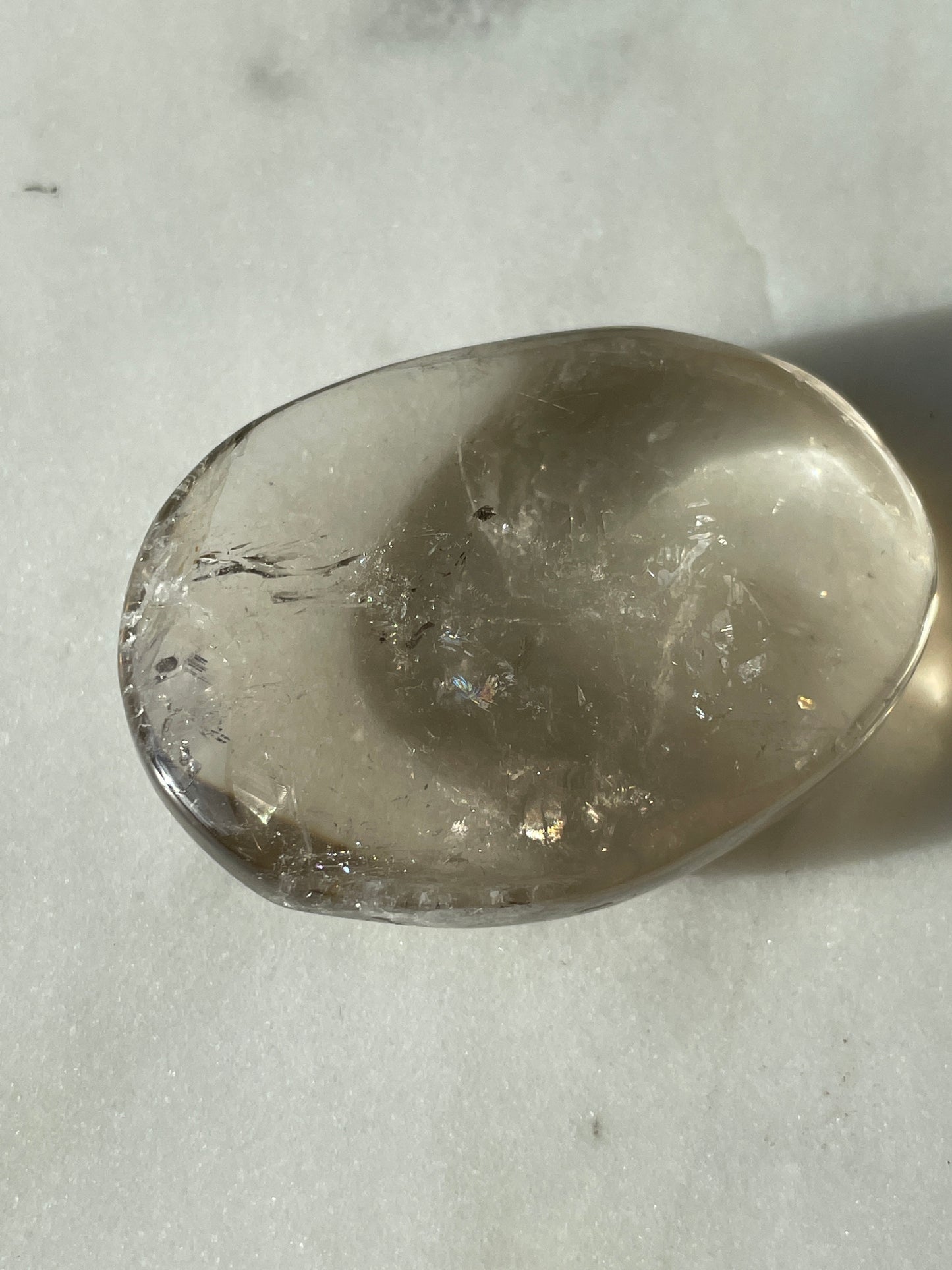 Citrine Palm Stone
