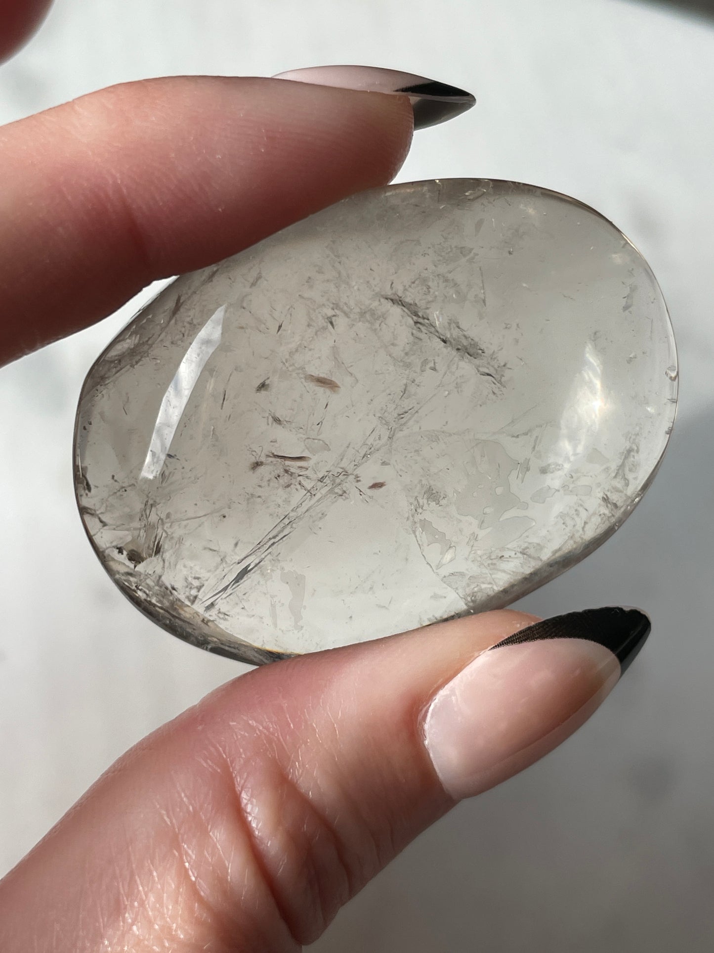 Citrine Palm Stone