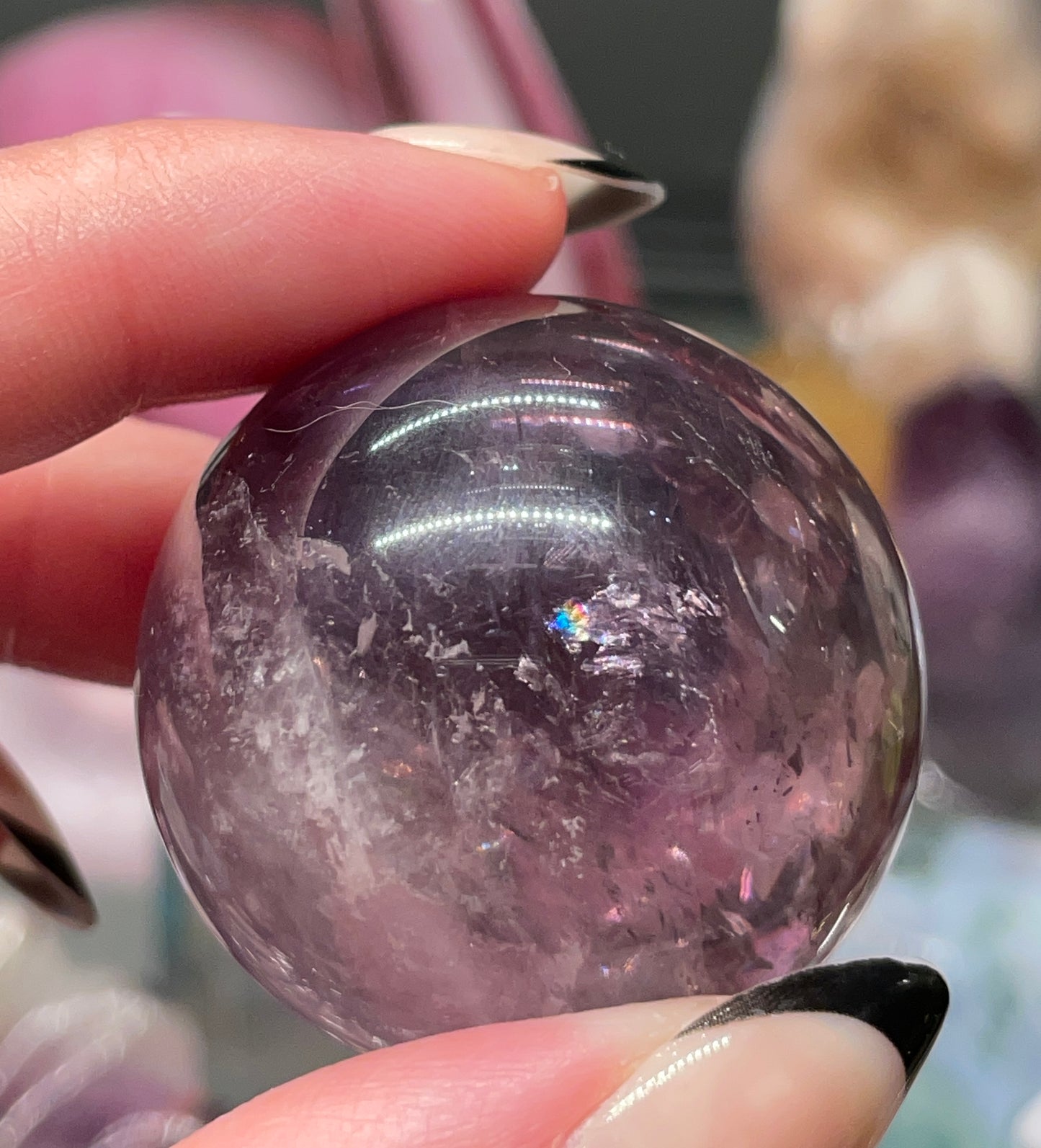 HQ Amethyst Sphere | 55mm