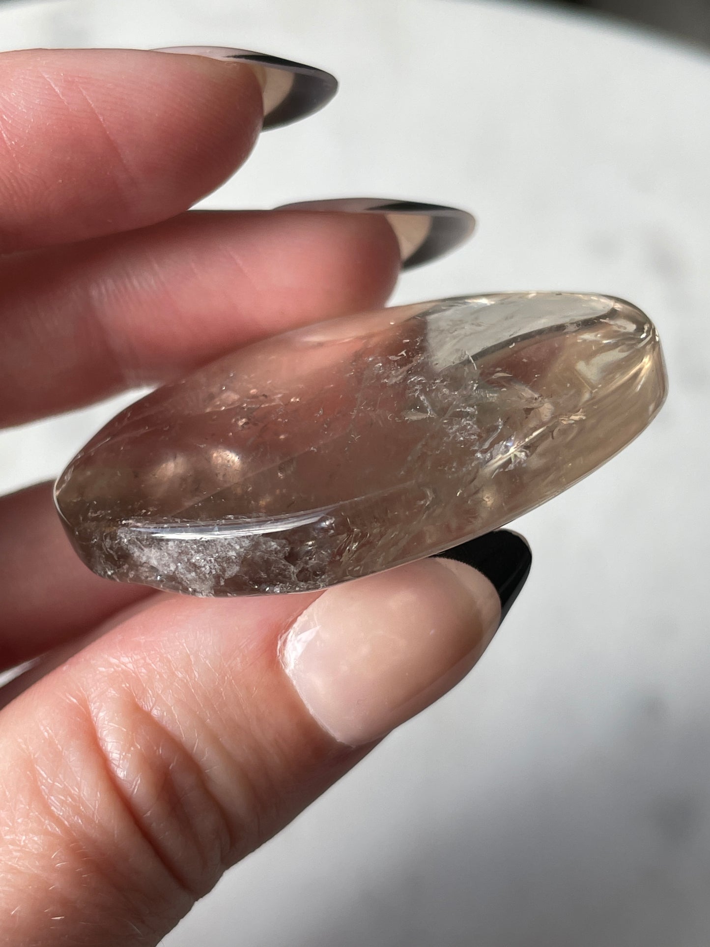 Citrine Palm Stone