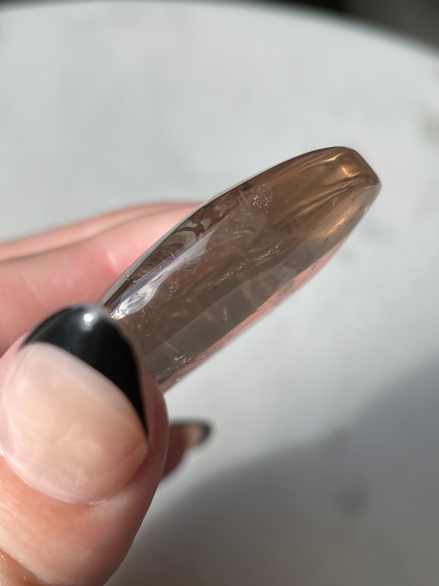 Citrine Palm Stone