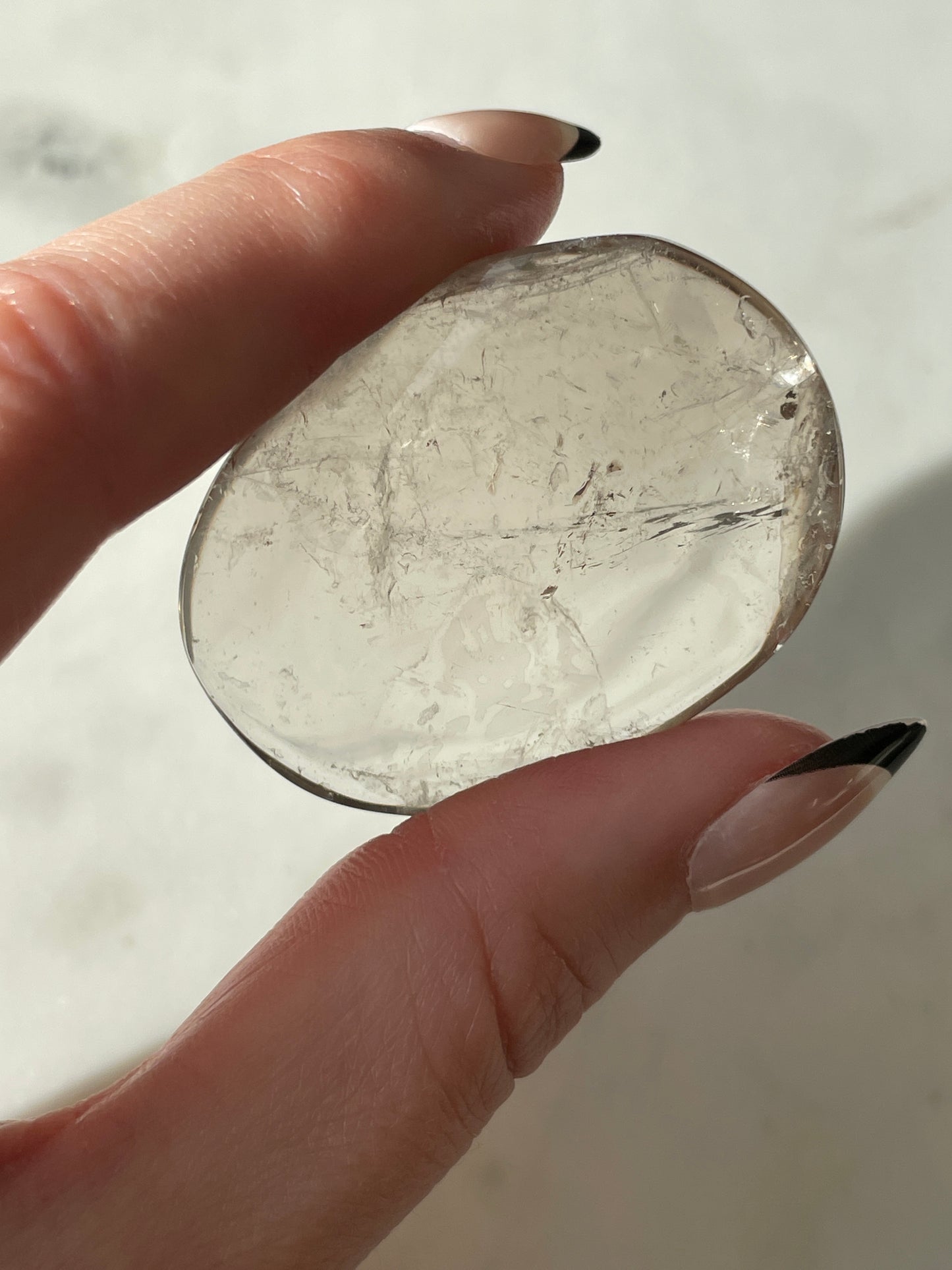 Citrine Palm Stone