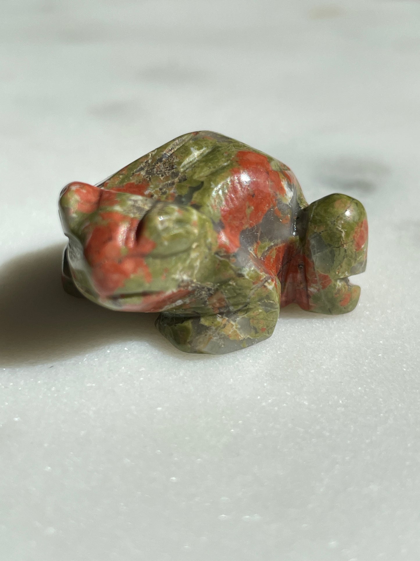 Crystal Frog Carving | 1 Inch