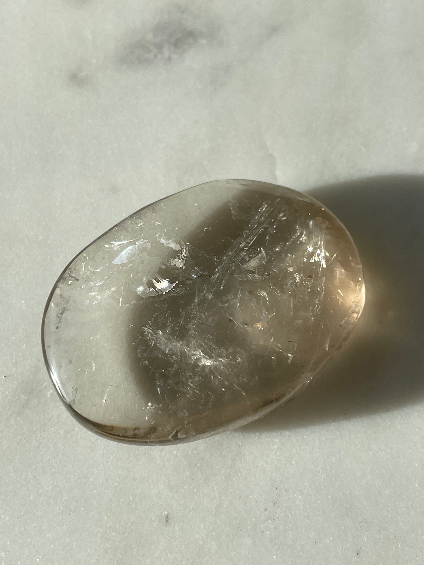 Citrine Palm Stone