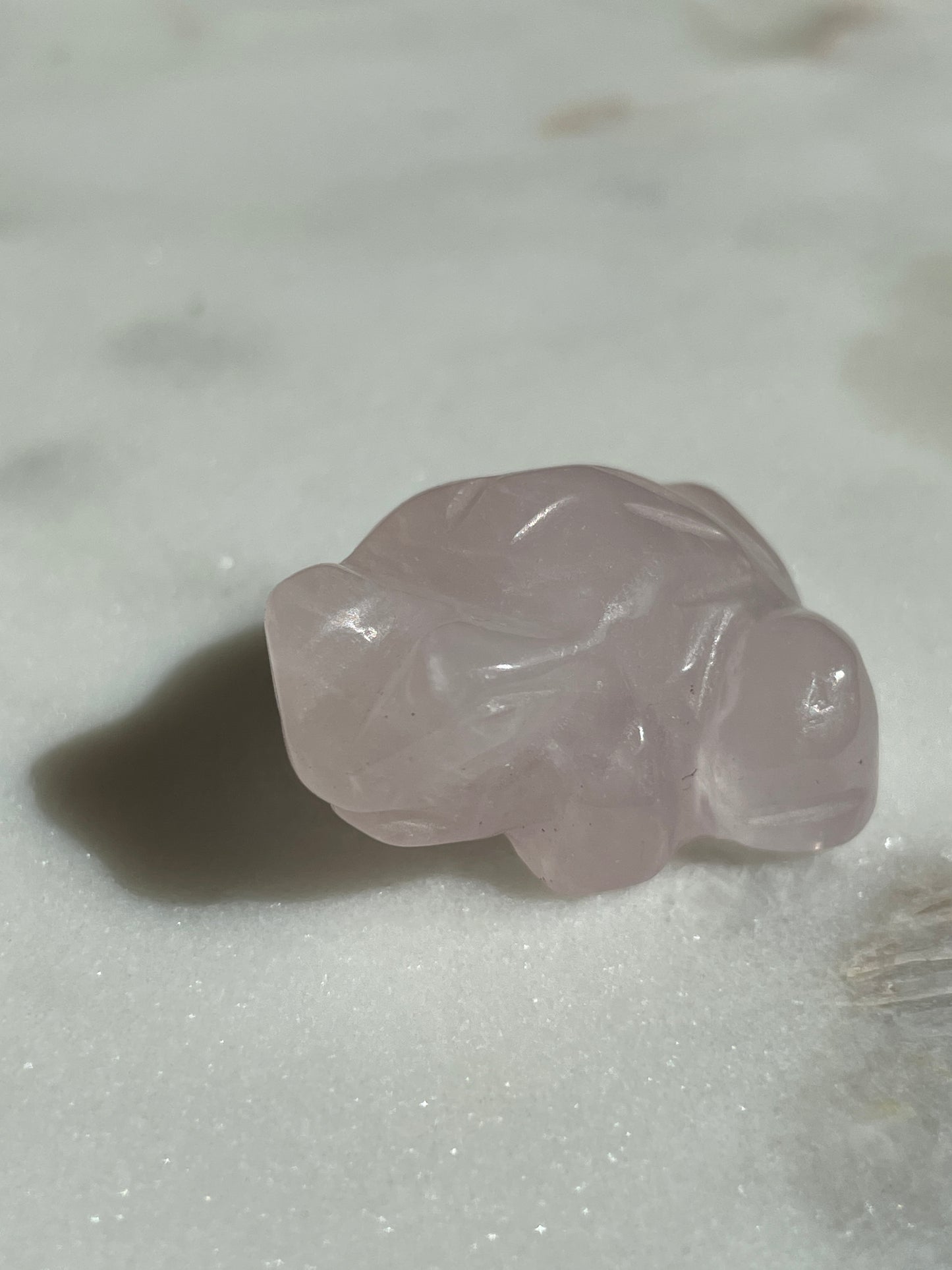 Crystal Frog Carving | 1 Inch