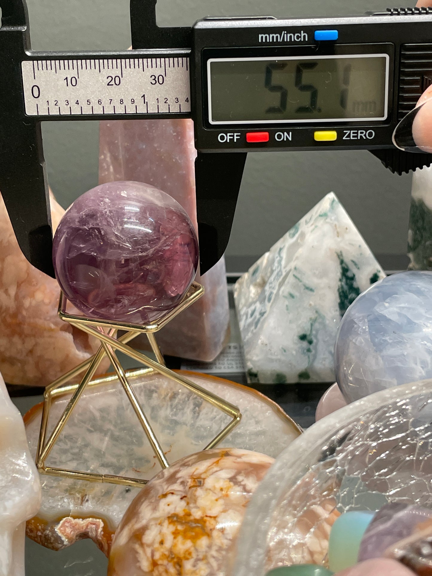 HQ Amethyst Sphere | 55mm