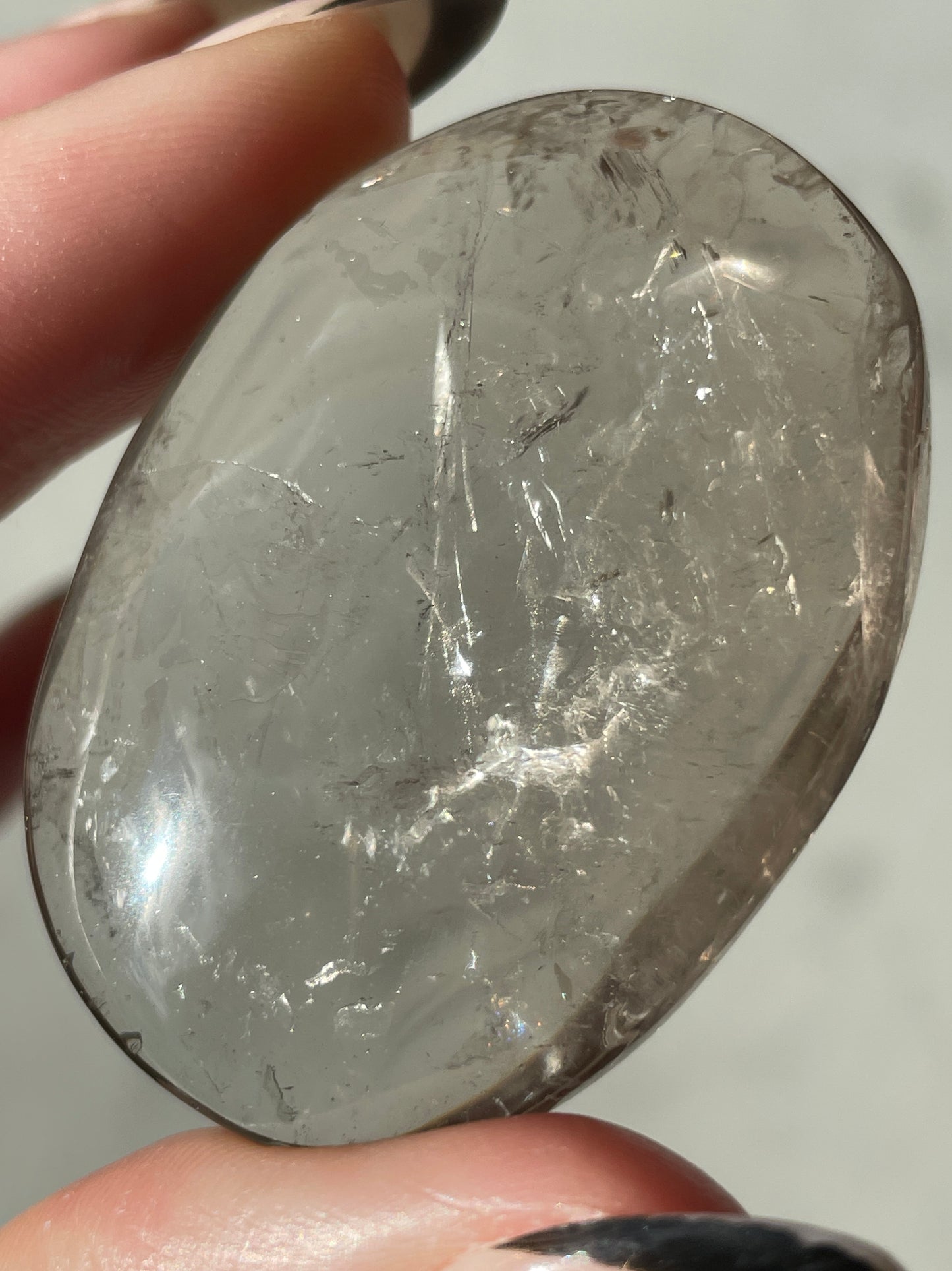 Citrine Palm Stone