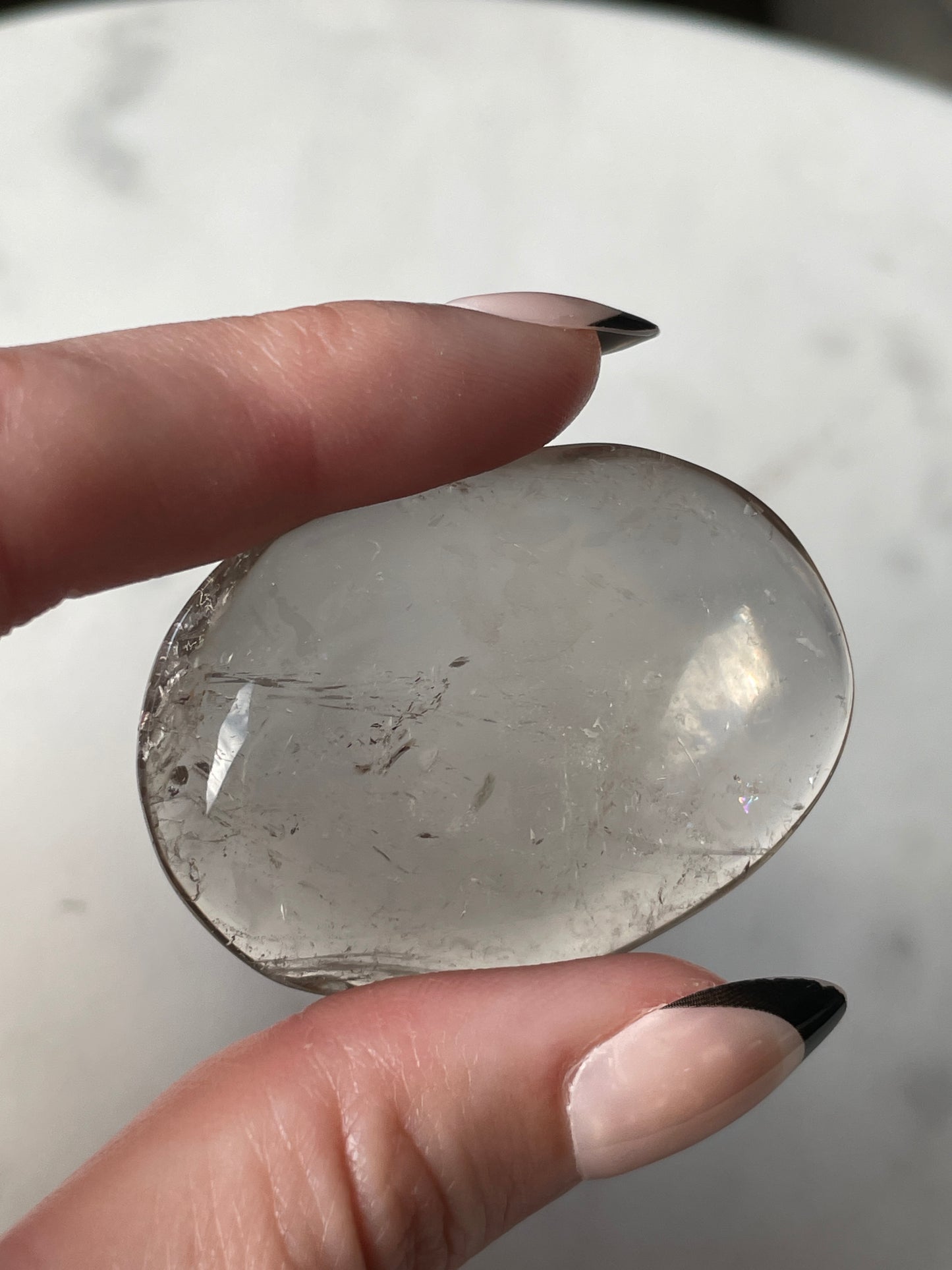 Citrine Palm Stone