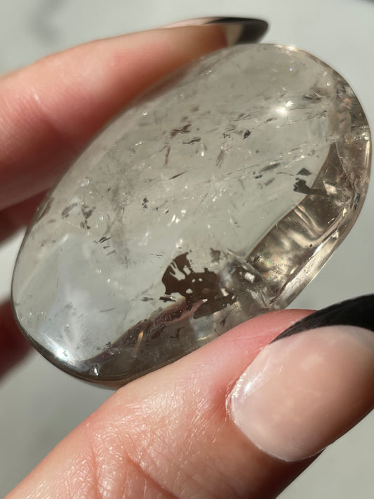 Citrine Palm Stone
