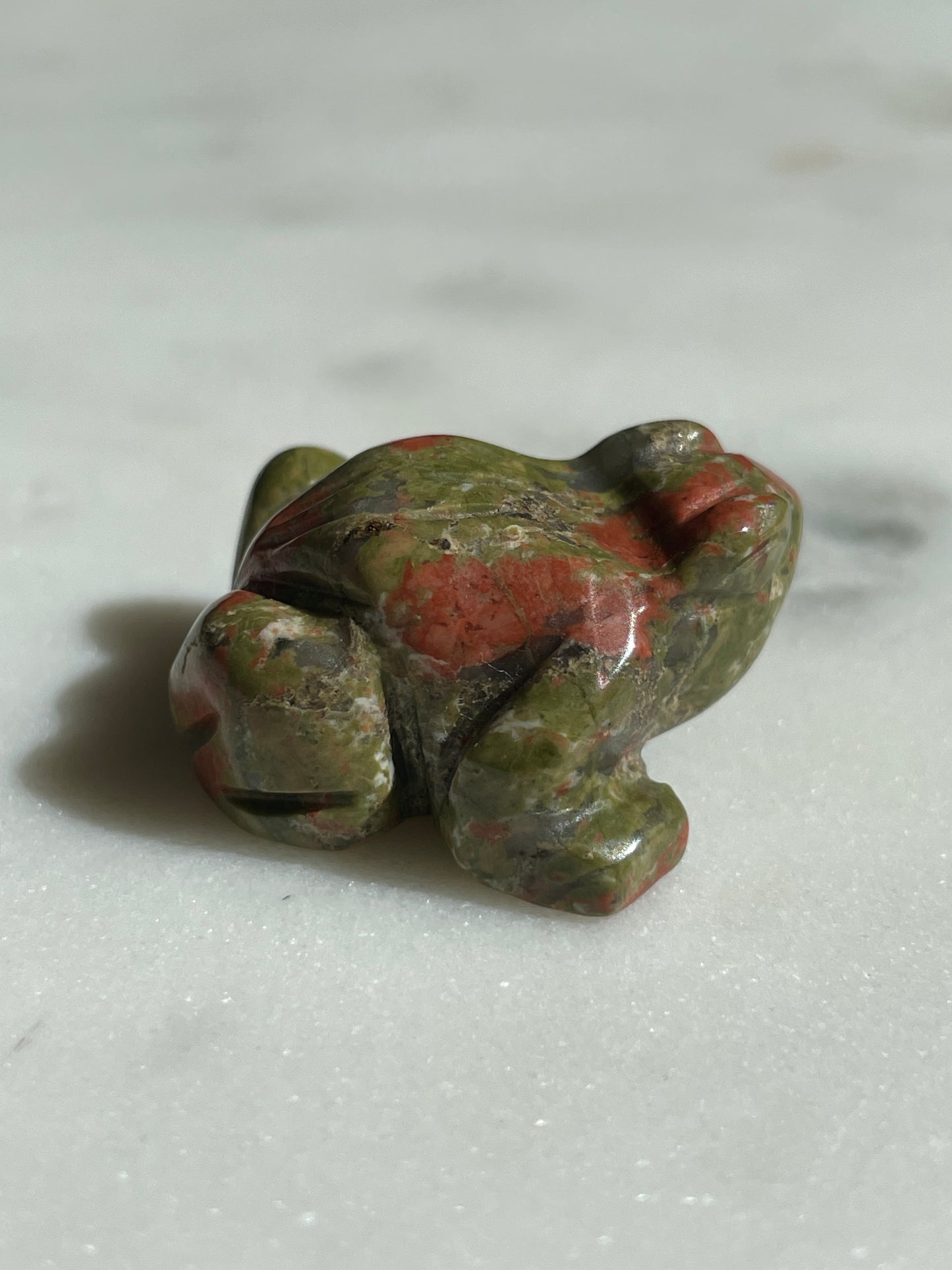 Crystal Frog Carving | 1 Inch