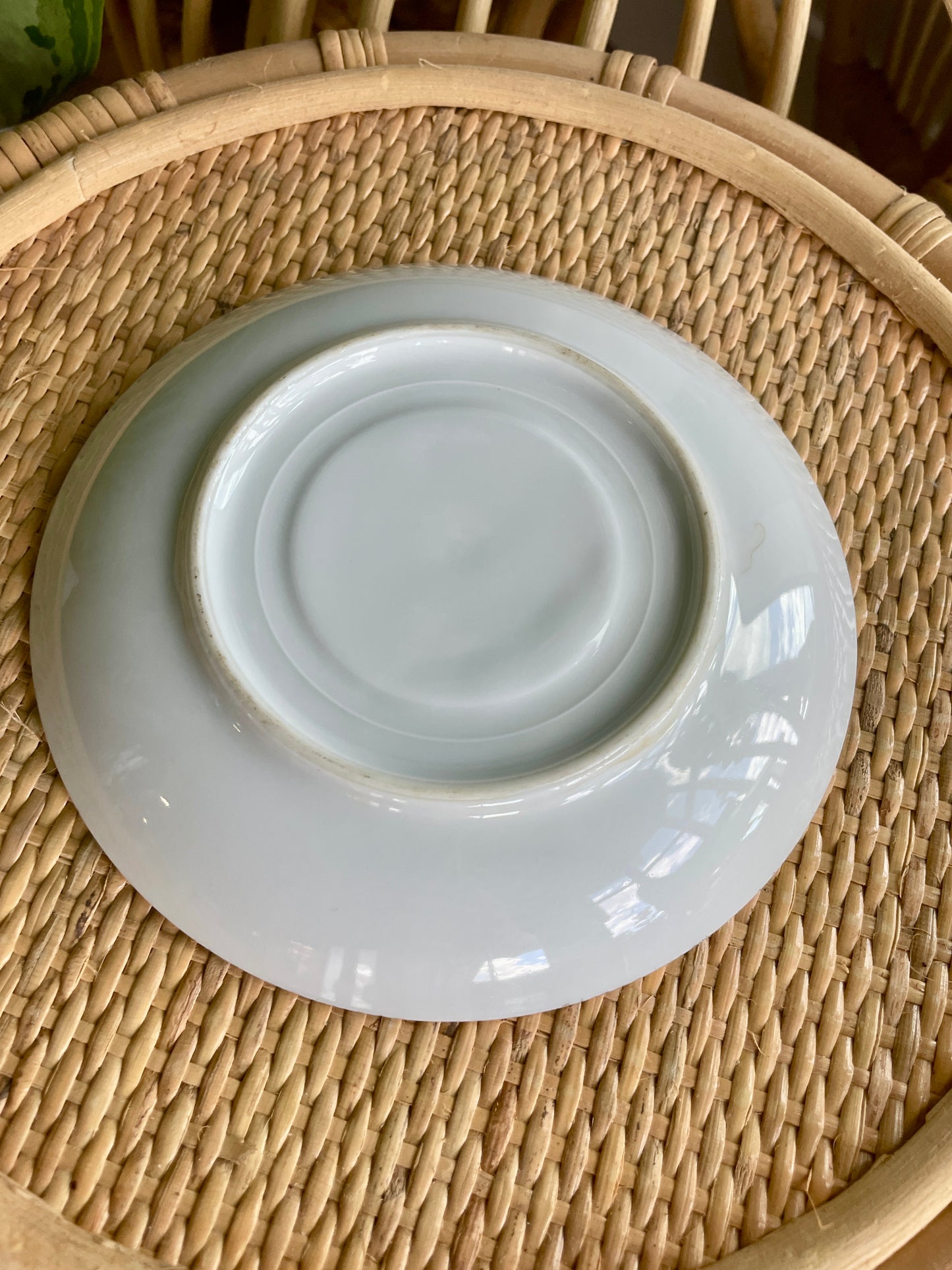 Vintage Style Floral Pearlescent Teacup Saucer