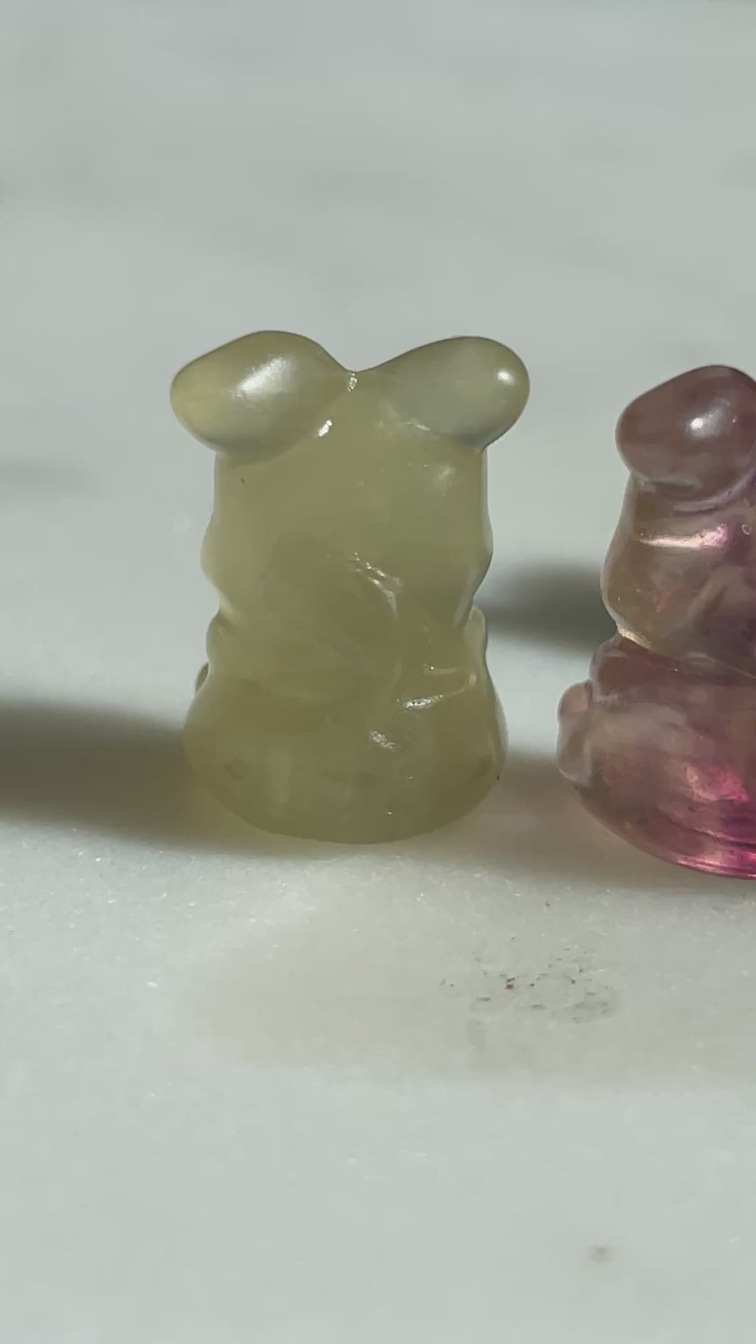 Pokémon figurine pikachu carving fluorite tiny crystal pikachu fluorite display collectible pokemon natural crystal rainbow fluorite multicolor Pokemon decor pikachu stocking stuffer pokemon gift