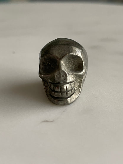 Mini Skull Carving | Pyrite