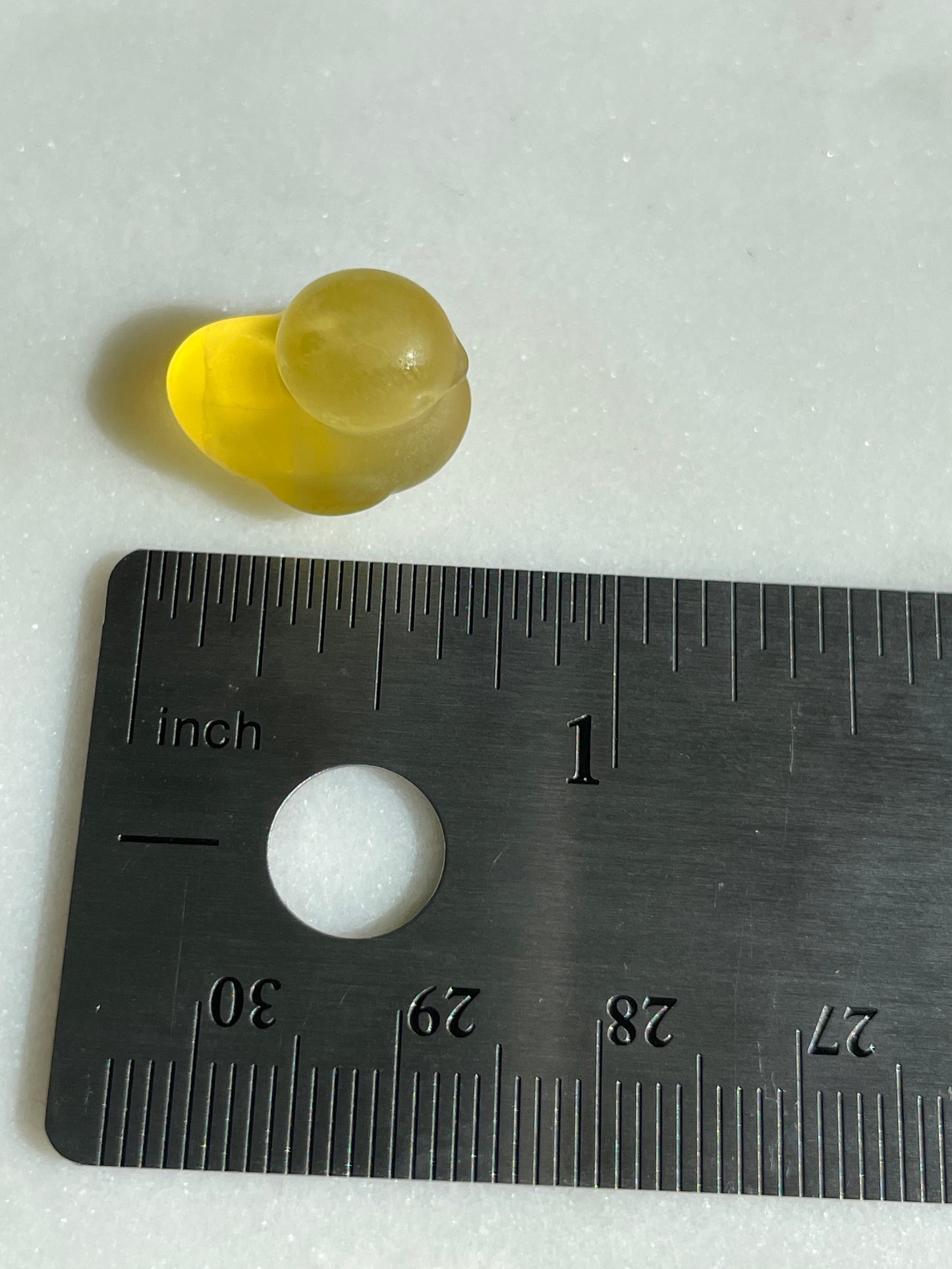 One (1) Mini Fluorite Crystal Carving | Duck | Intuitively Chosen