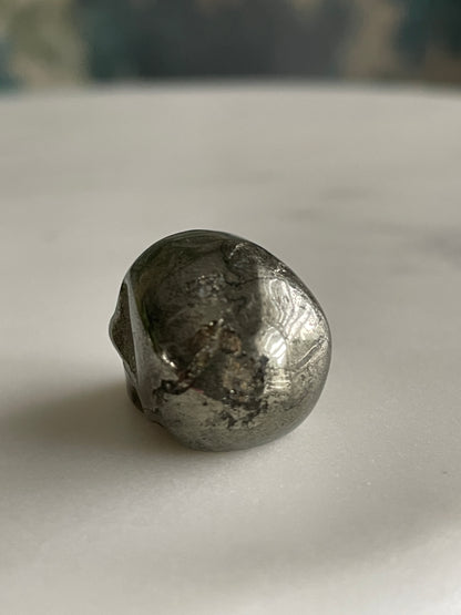 Mini Skull Carving | Pyrite