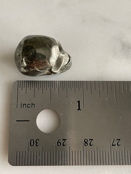 Mini Skull Carving | Pyrite
