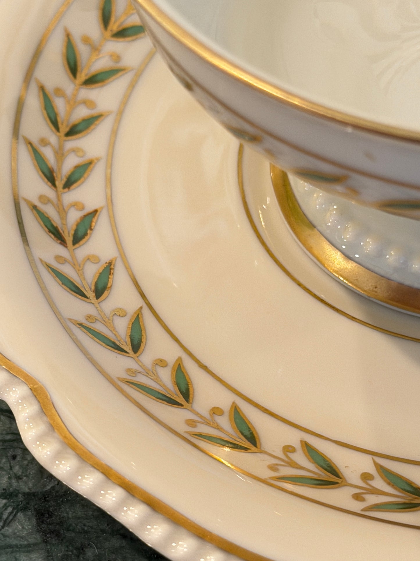 Vintage Rosenthal Ivory “Bristol” Teacup and Saucer | Made in Germany | 1930s