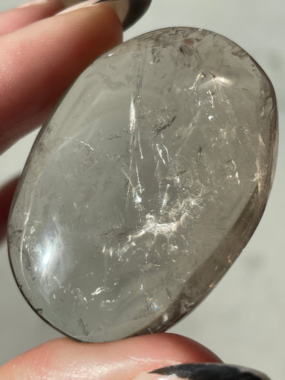 Citrine Palm Stone