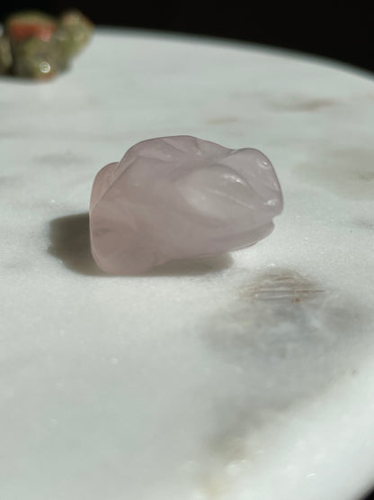 Crystal Frog Carving | 1 Inch