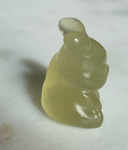 Pokémon figurine pikachu carving fluorite tiny crystal pikachu fluorite display collectible pokemon natural crystal rainbow fluorite multicolor Pokemon decor pikachu stocking stuffer pokemon gift