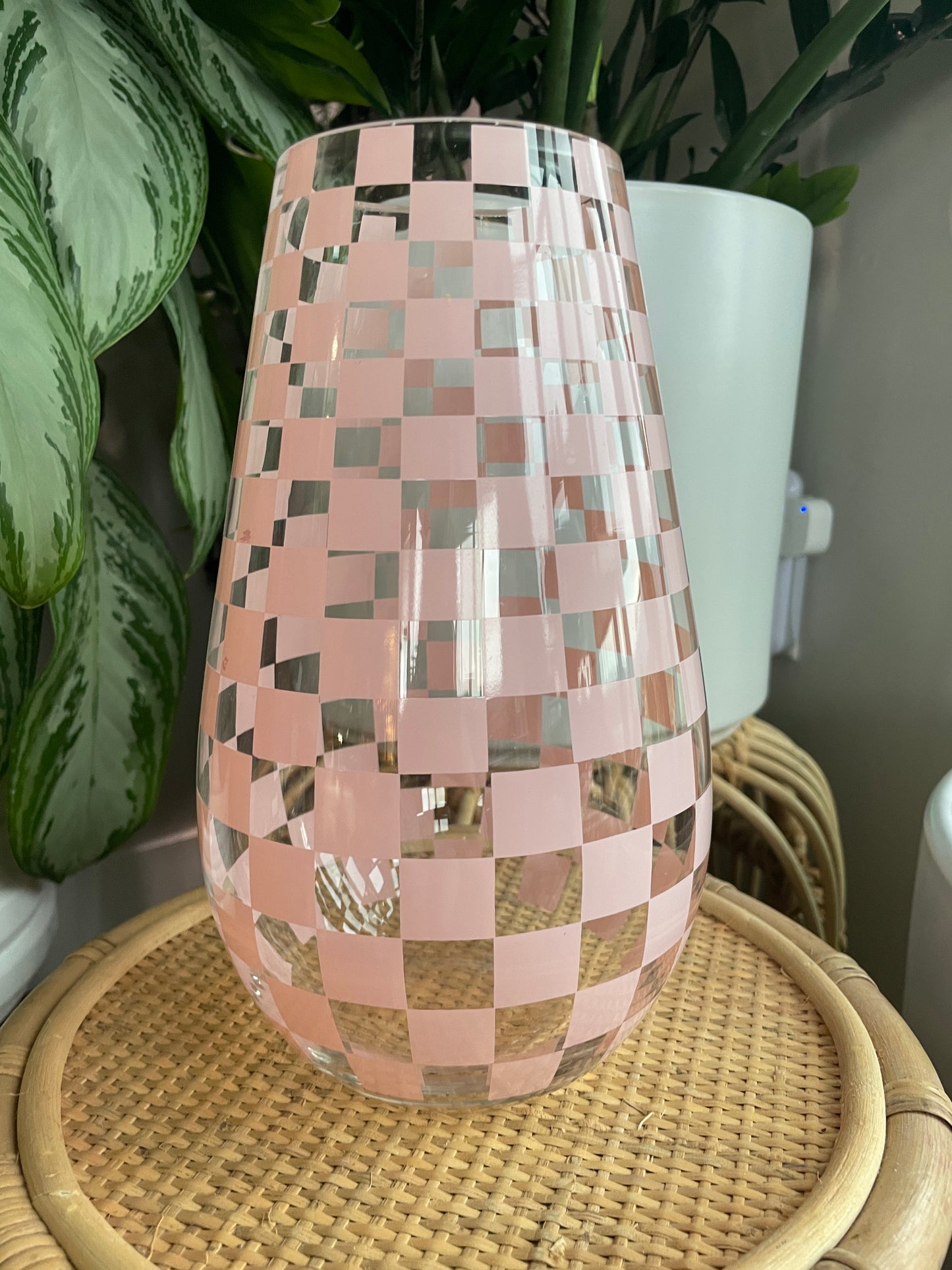 Glass Checkered Propagation Vessel