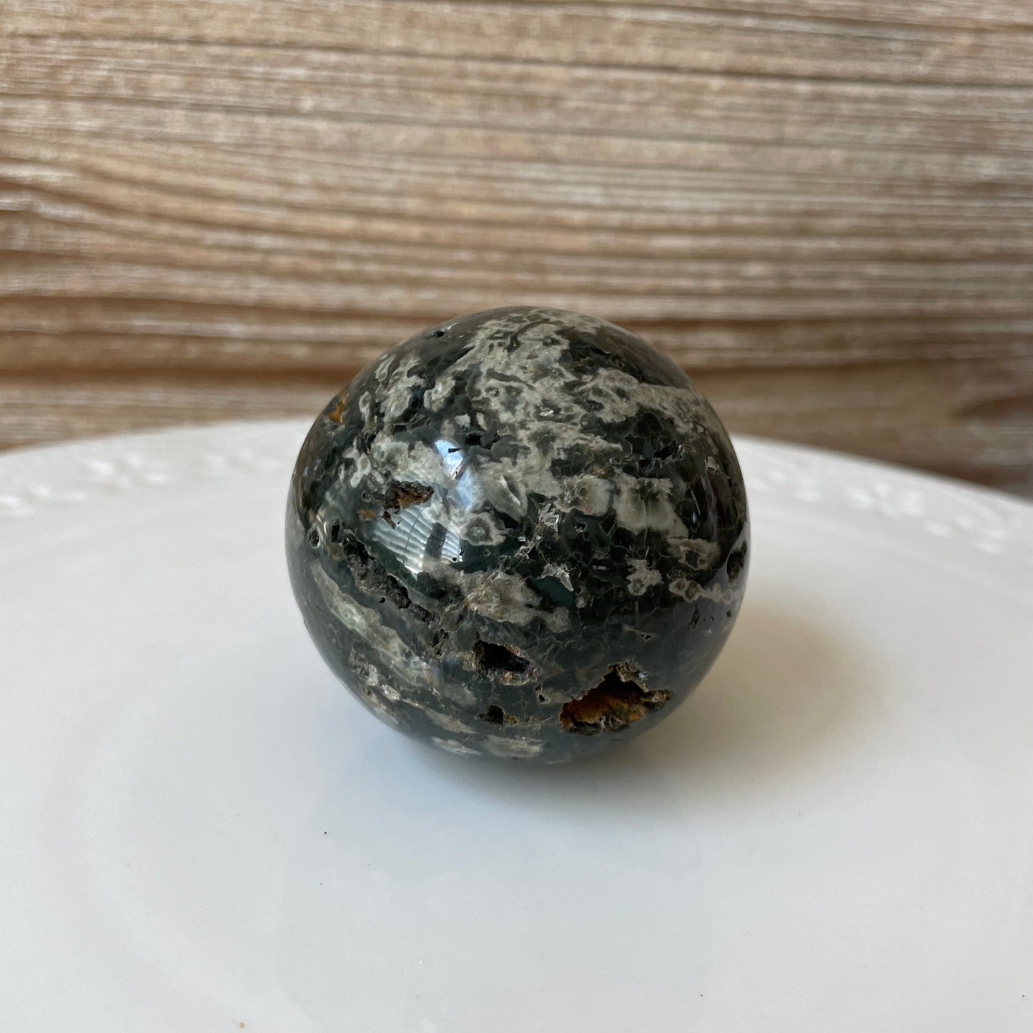 ocean jasper crystal sphere gift