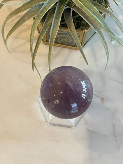 amethyst sphere high quality crystal gift natural home decor purple statement piece