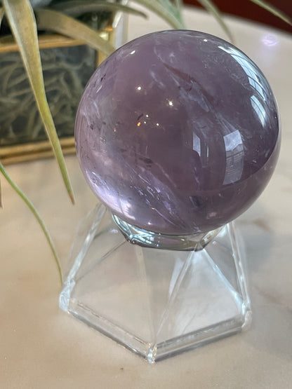 amethyst sphere high quality crystal gift natural home decor purple statement piece