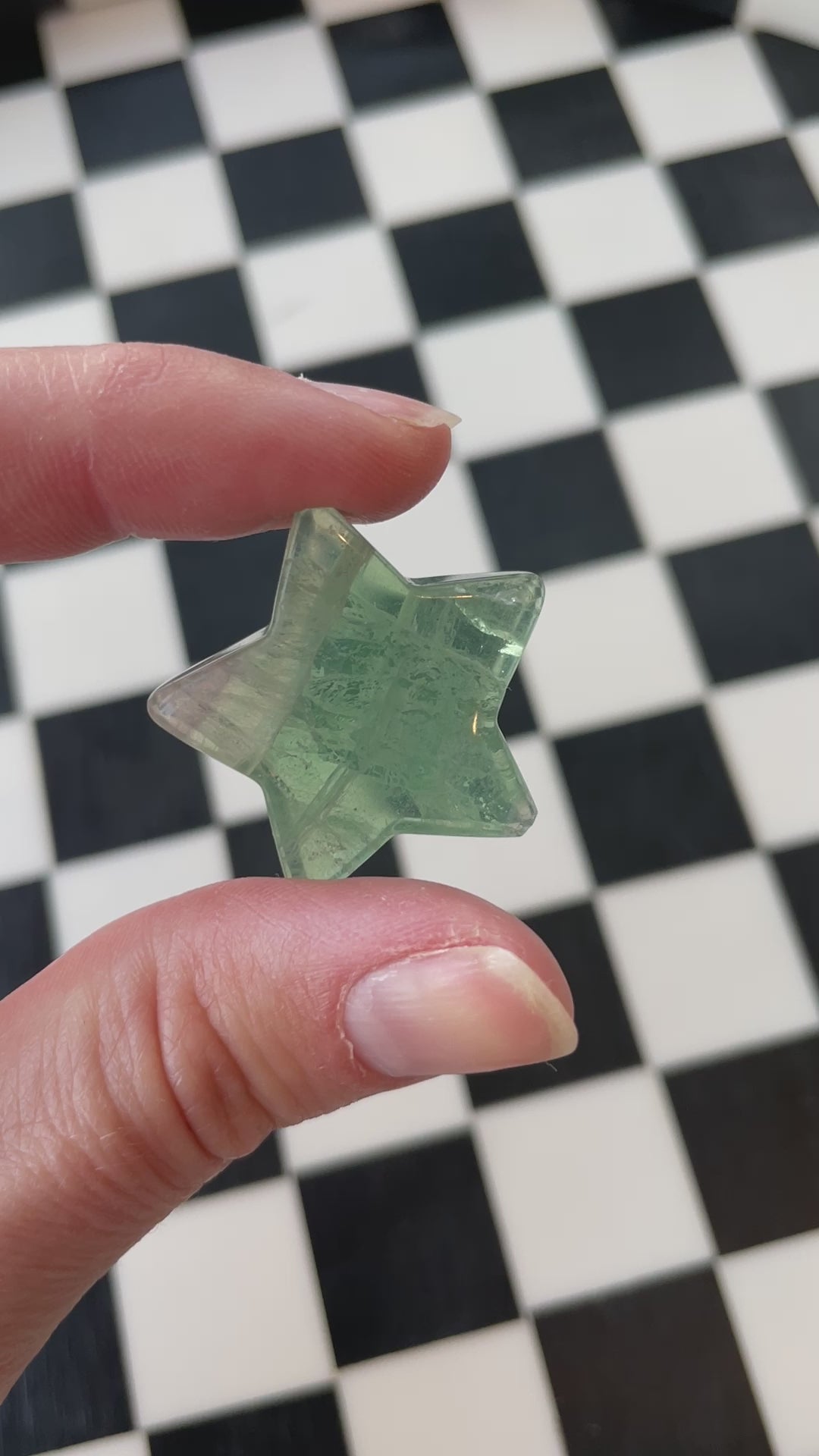 green fluorite crystal star carving hand carved crystal gift for friend spiritual gift rock minerals crystal point natural home decor altar piece healing crystal gift for witch