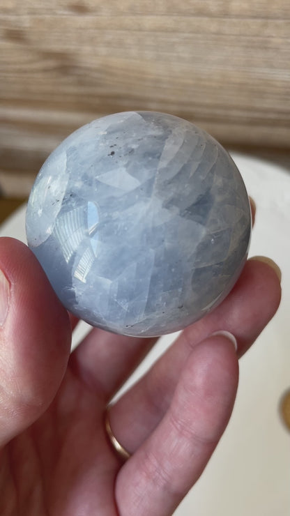 Blue Calcite | Sphere