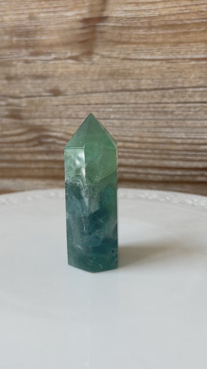 Green Fluorite | Crystal Tower