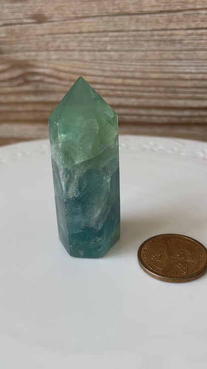 Green Fluorite | Crystal Tower